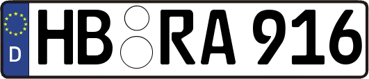 HB-RA916