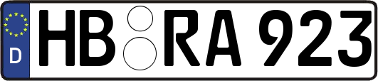 HB-RA923