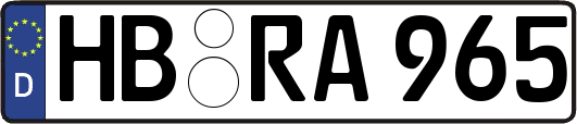 HB-RA965