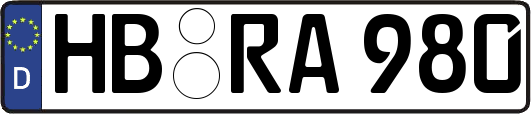 HB-RA980