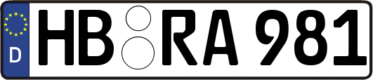 HB-RA981