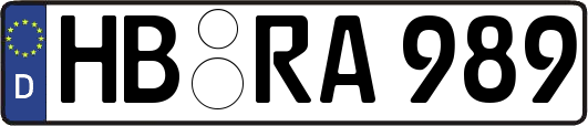 HB-RA989