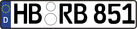 HB-RB851
