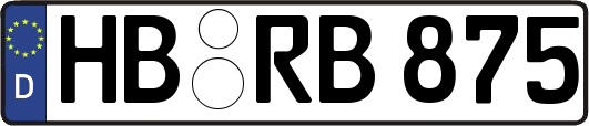 HB-RB875