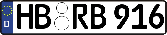 HB-RB916