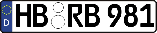 HB-RB981