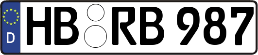 HB-RB987