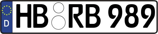 HB-RB989