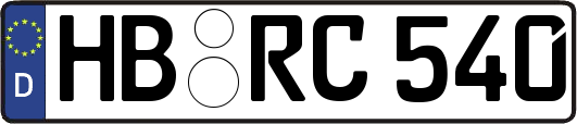 HB-RC540