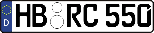 HB-RC550