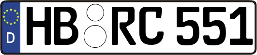HB-RC551