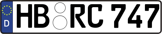 HB-RC747