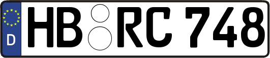 HB-RC748