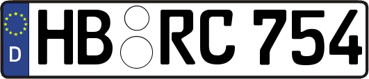 HB-RC754