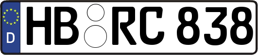 HB-RC838