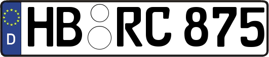 HB-RC875