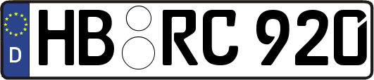 HB-RC920