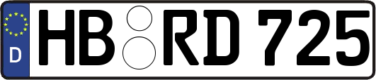 HB-RD725