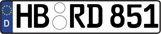 HB-RD851