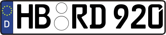 HB-RD920