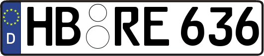 HB-RE636