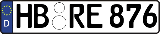 HB-RE876