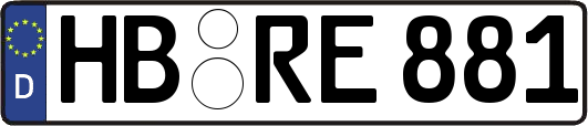 HB-RE881