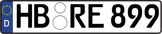 HB-RE899