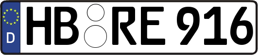 HB-RE916