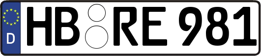 HB-RE981