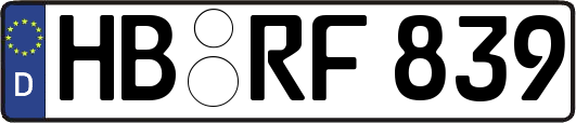 HB-RF839