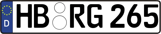 HB-RG265