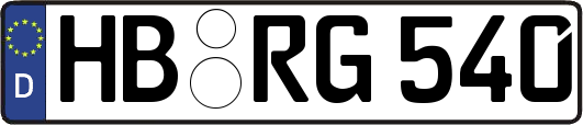HB-RG540