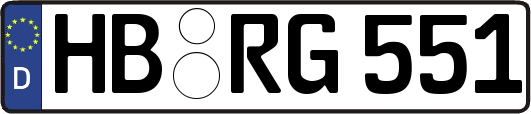 HB-RG551