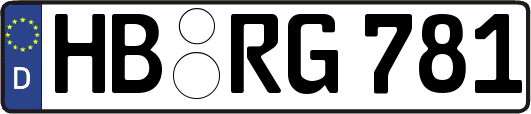 HB-RG781