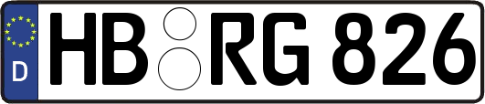 HB-RG826