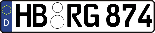 HB-RG874