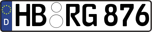 HB-RG876