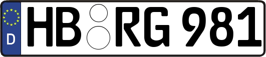 HB-RG981