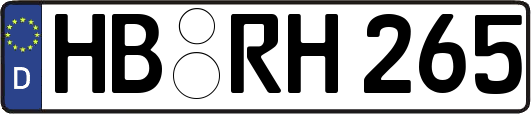 HB-RH265