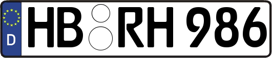 HB-RH986
