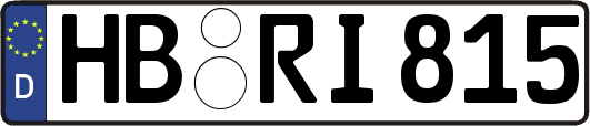 HB-RI815
