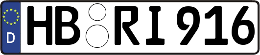 HB-RI916