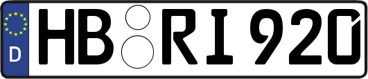 HB-RI920