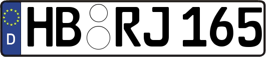 HB-RJ165