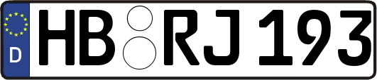 HB-RJ193