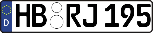 HB-RJ195