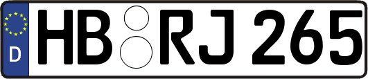 HB-RJ265