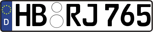HB-RJ765