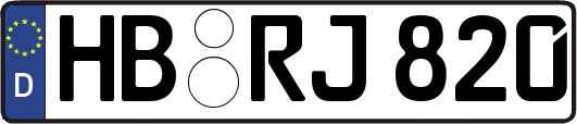 HB-RJ820